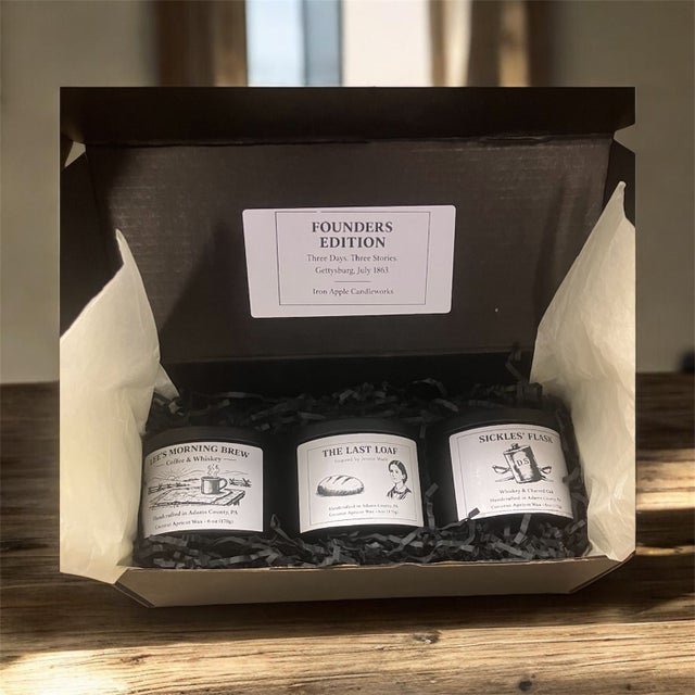 Founders Edition Gift Set with three candles