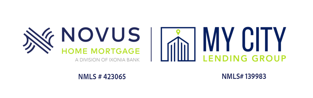 Novus Home Mortgage and My City Lending Group logos