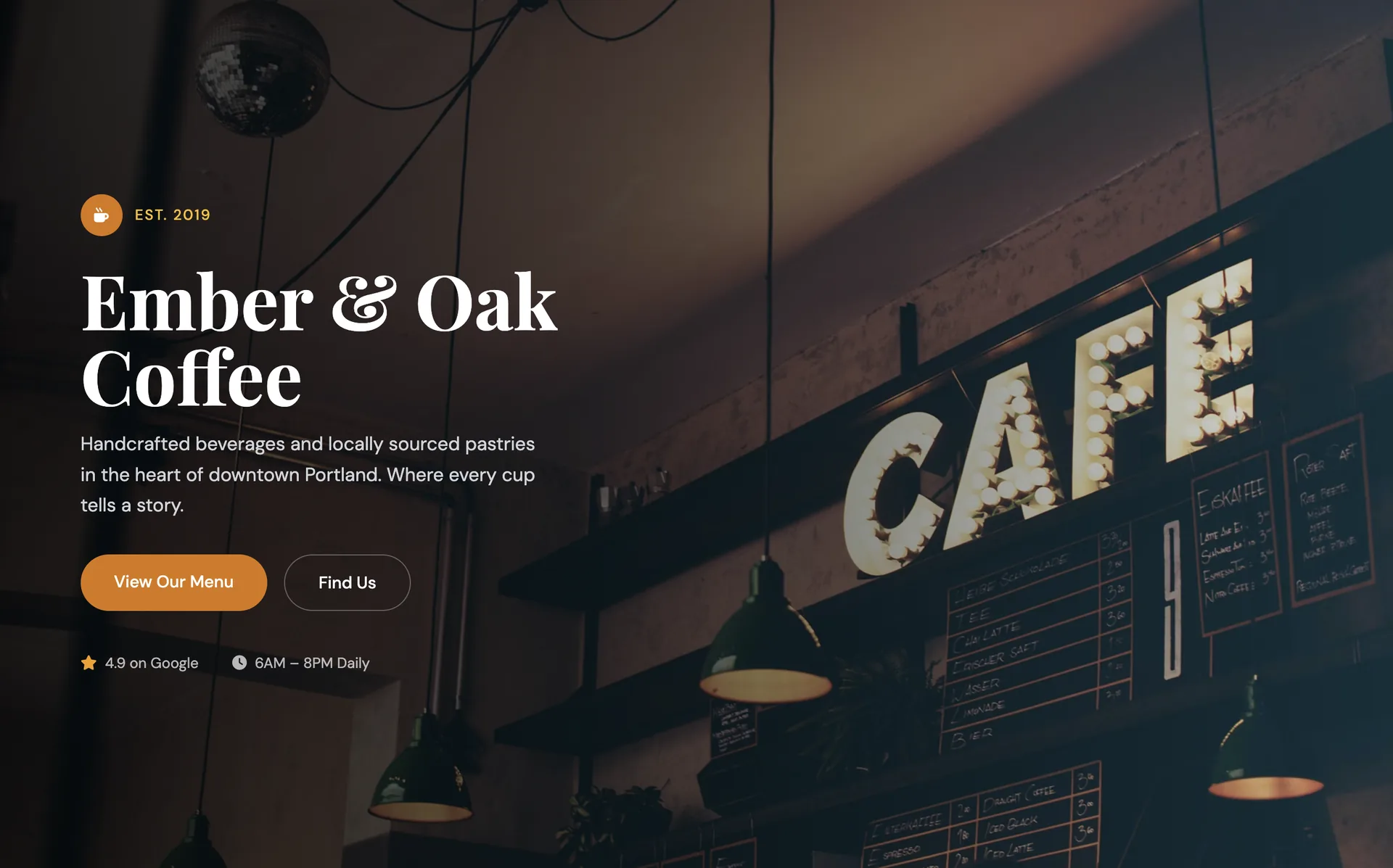 Coffee shop