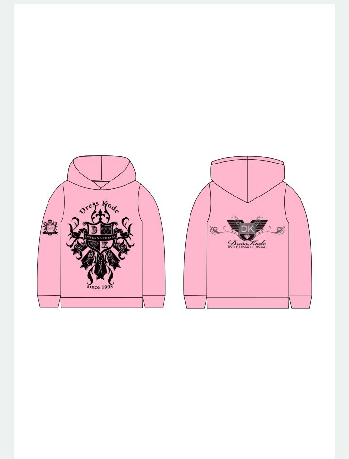 Pink DK Hoodies
