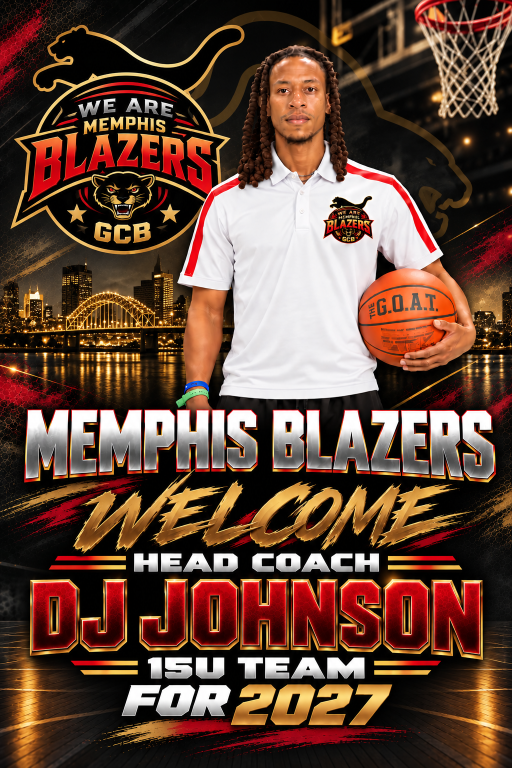Memphis Blazers welcome Head Coach DJ Johnson for the 2027 season