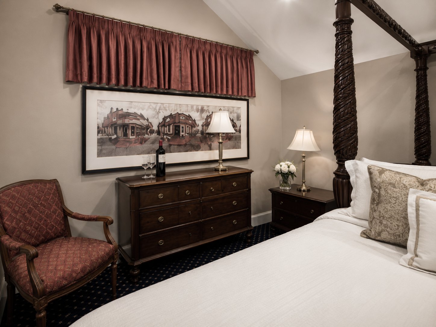 Scholar Suite writing desk and furnishings