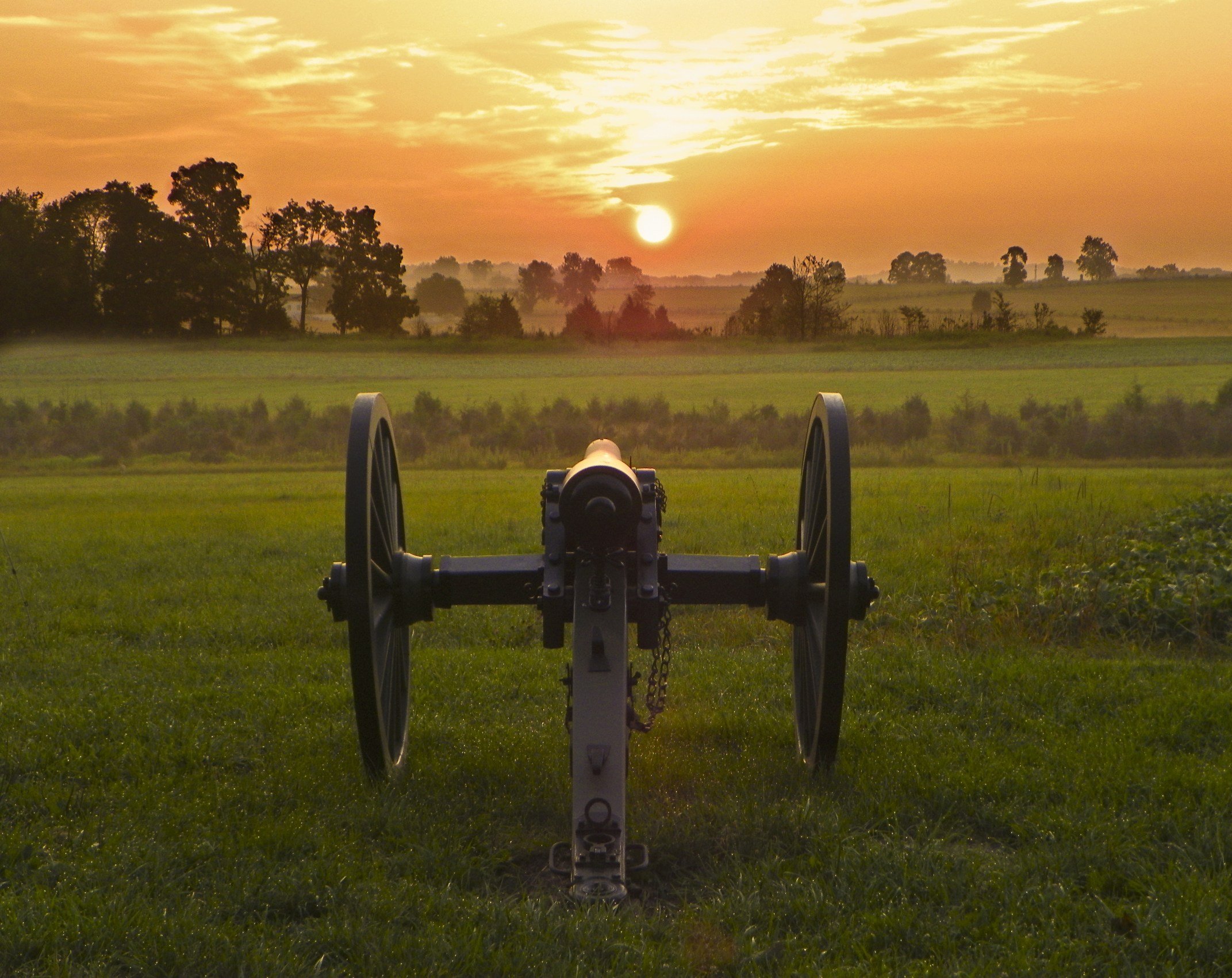 Historic Gettysburg landscape