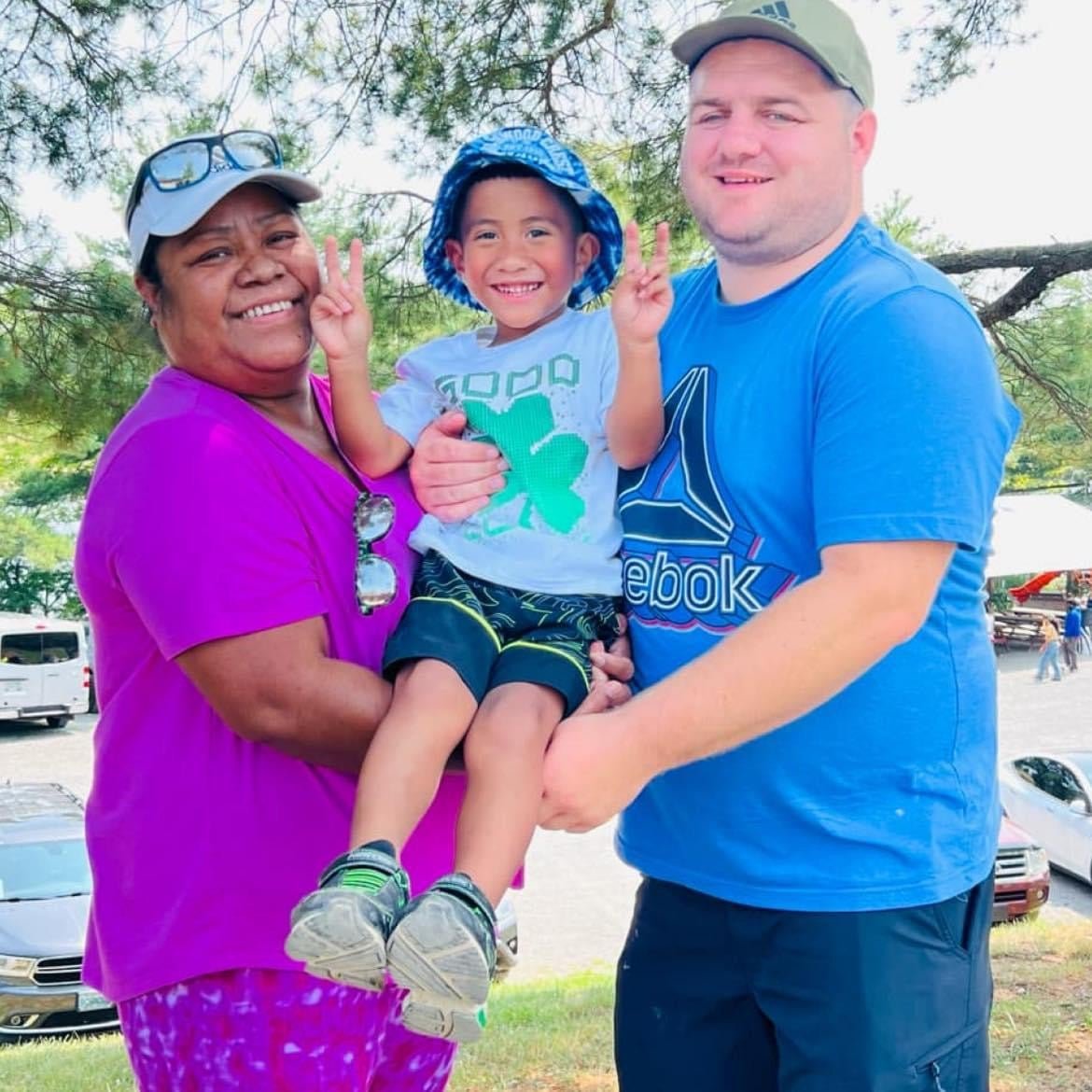 Brady Rodgers and family