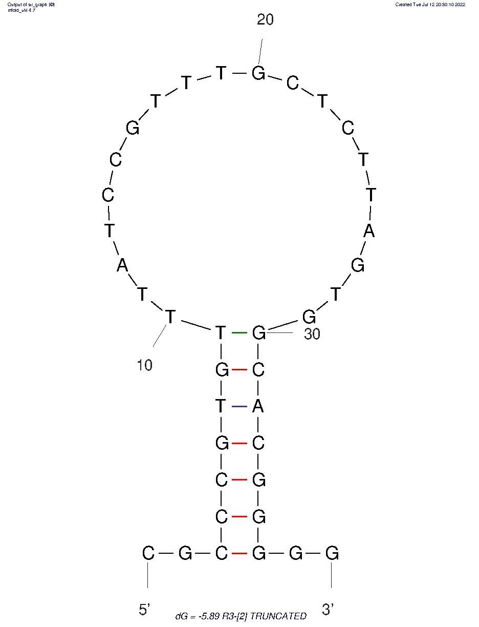 R3(2) – truncated structure