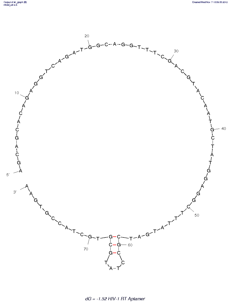 HIV-1 Reverse Transcriptase (4.3) structure