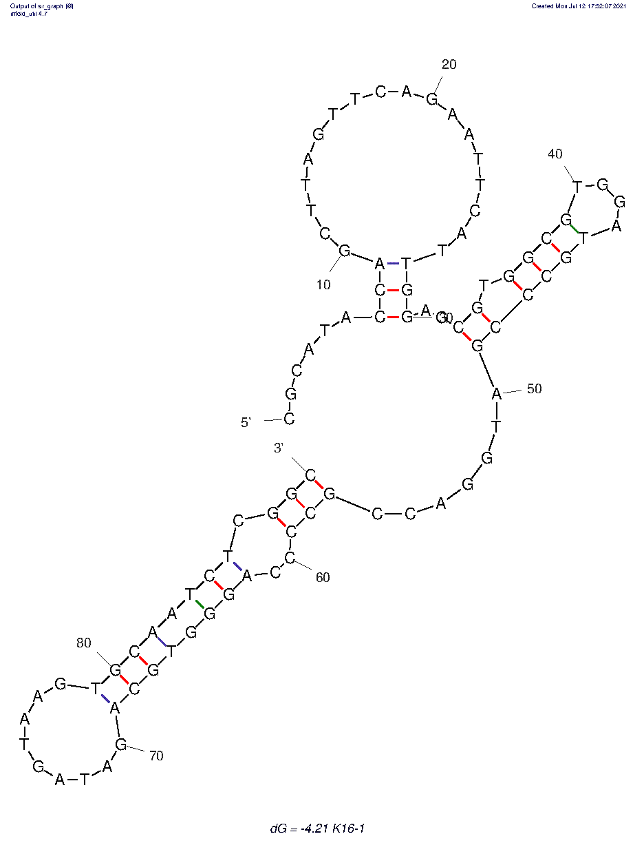 K16-1 structure
