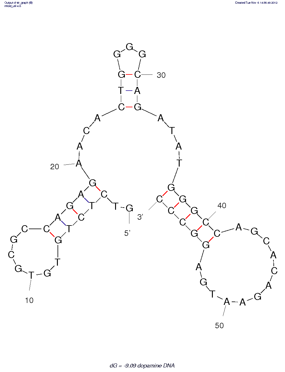 Dopamine (DNA version of dopa1.30/c.30) structure