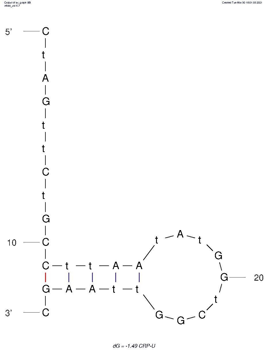 CRP-U^gu4 structure
