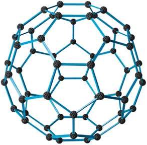 Buckminsterfullerene molecule