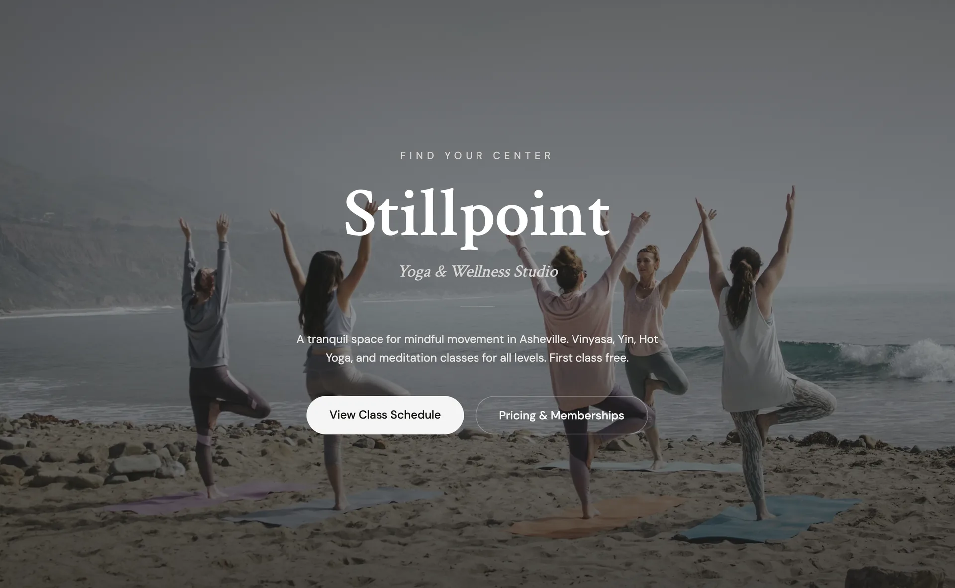 Yoga studio