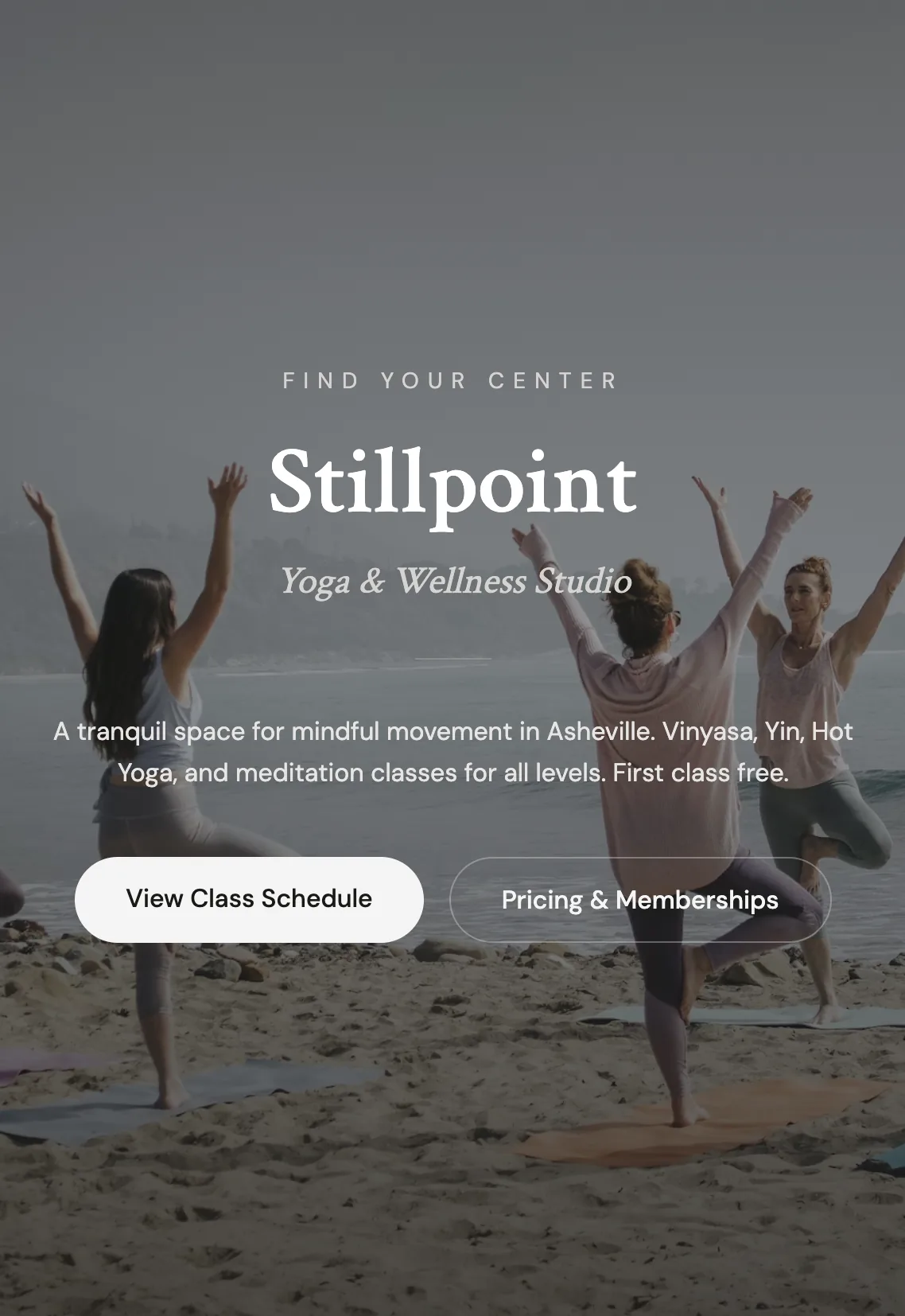 Yoga studio