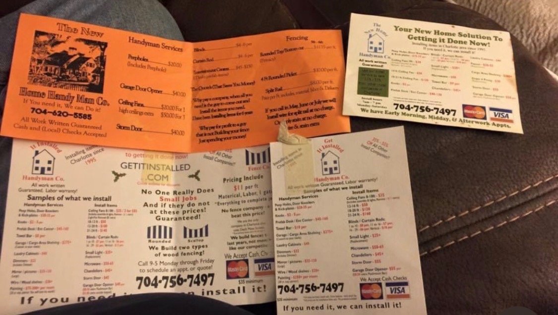 Small Jobs Handyman Mascot