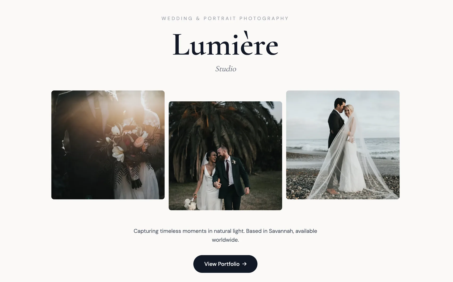 Wedding photography